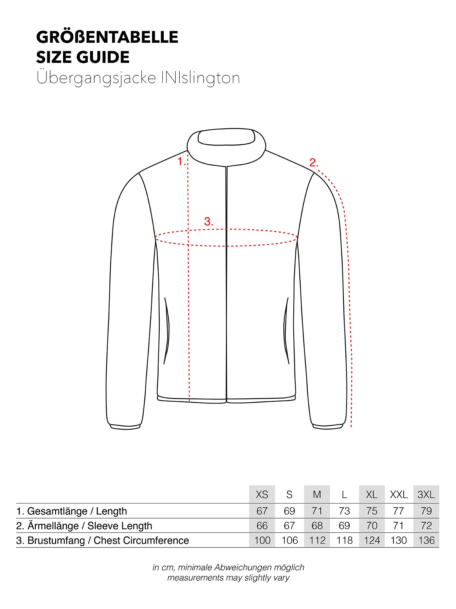 Übergangsjacke Islington Produktbild