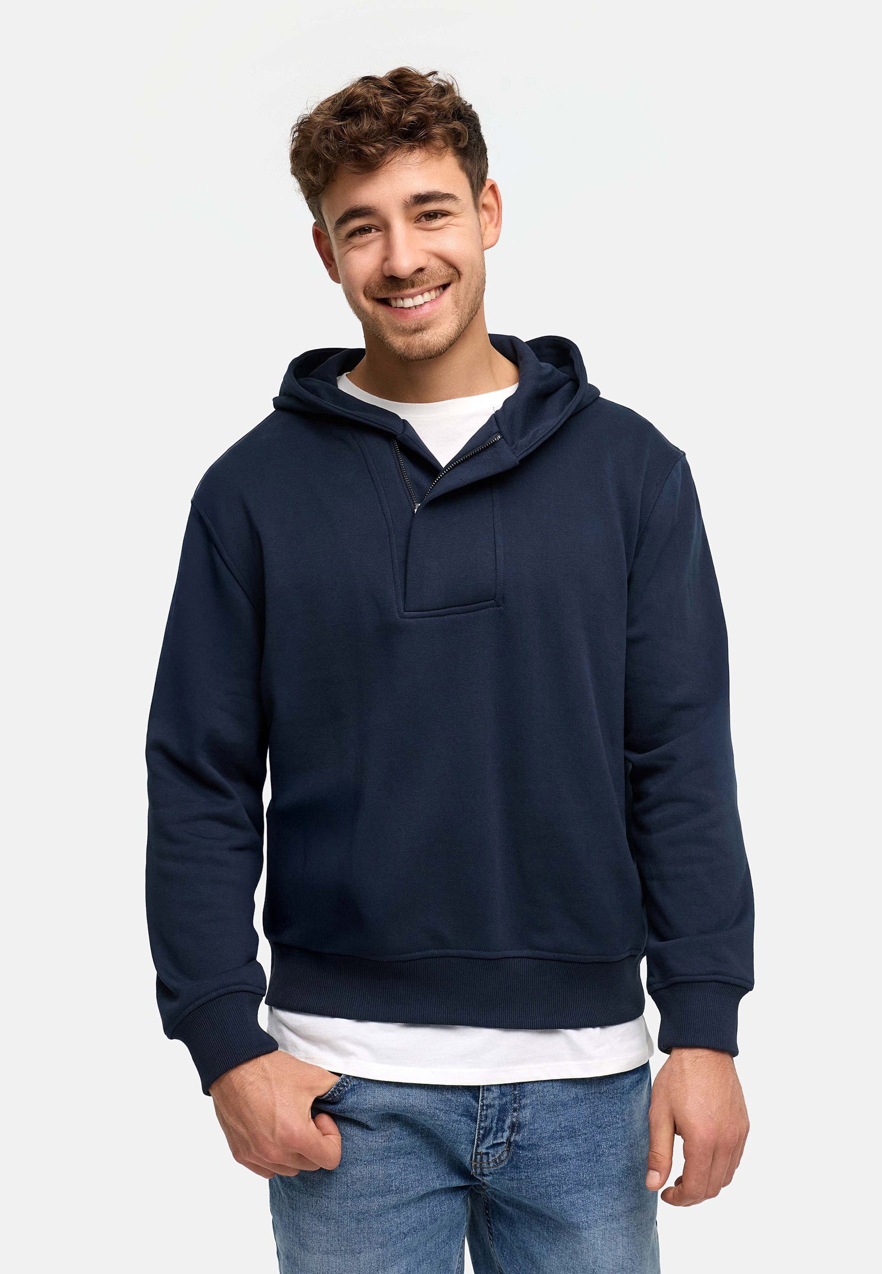 Kapuzenpullover INJumpy Half Zip Produktbild