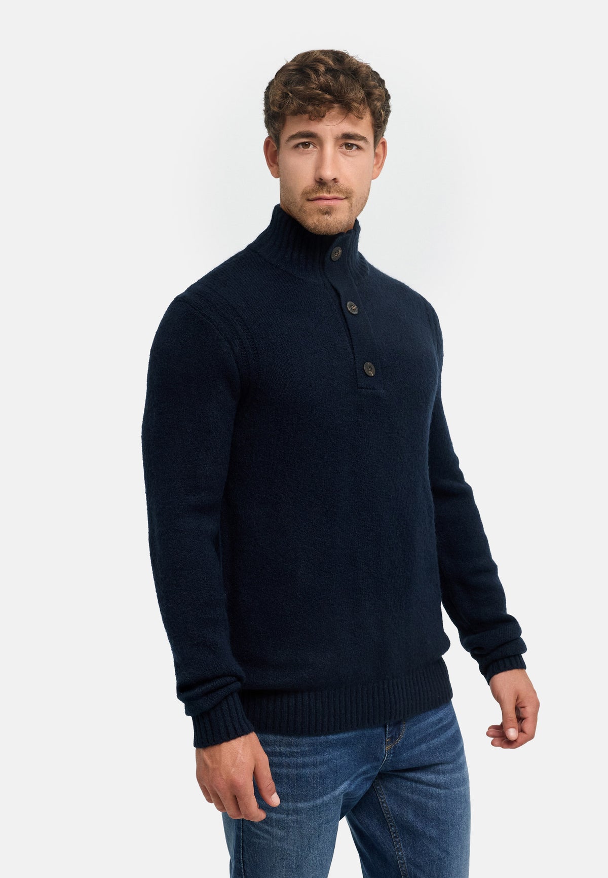 Strickpullover INVest Half placket Produktbild