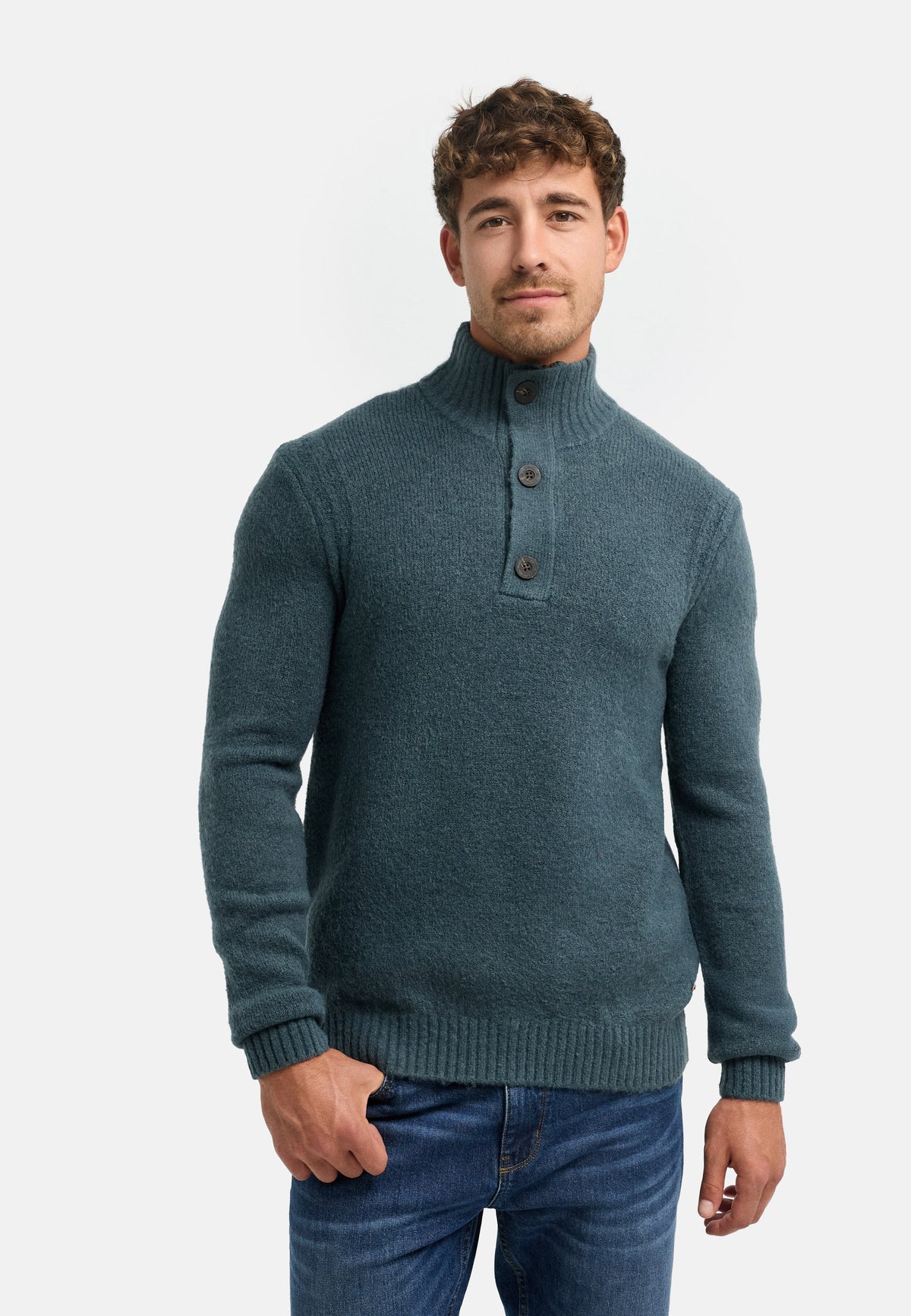 Strickpullover INVest Half placket Produktbild