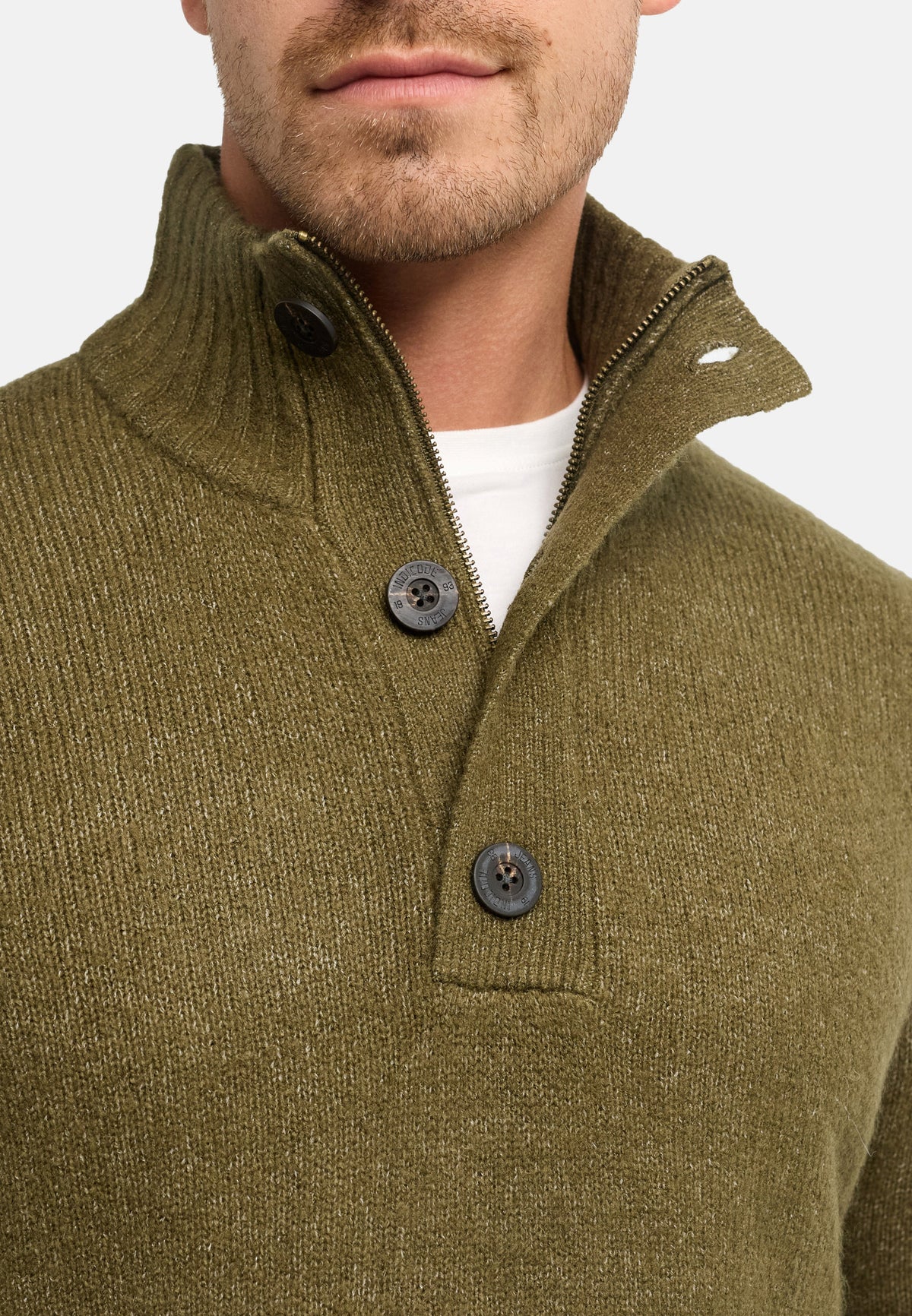 Strickpullover INVest Half placket Produktbild