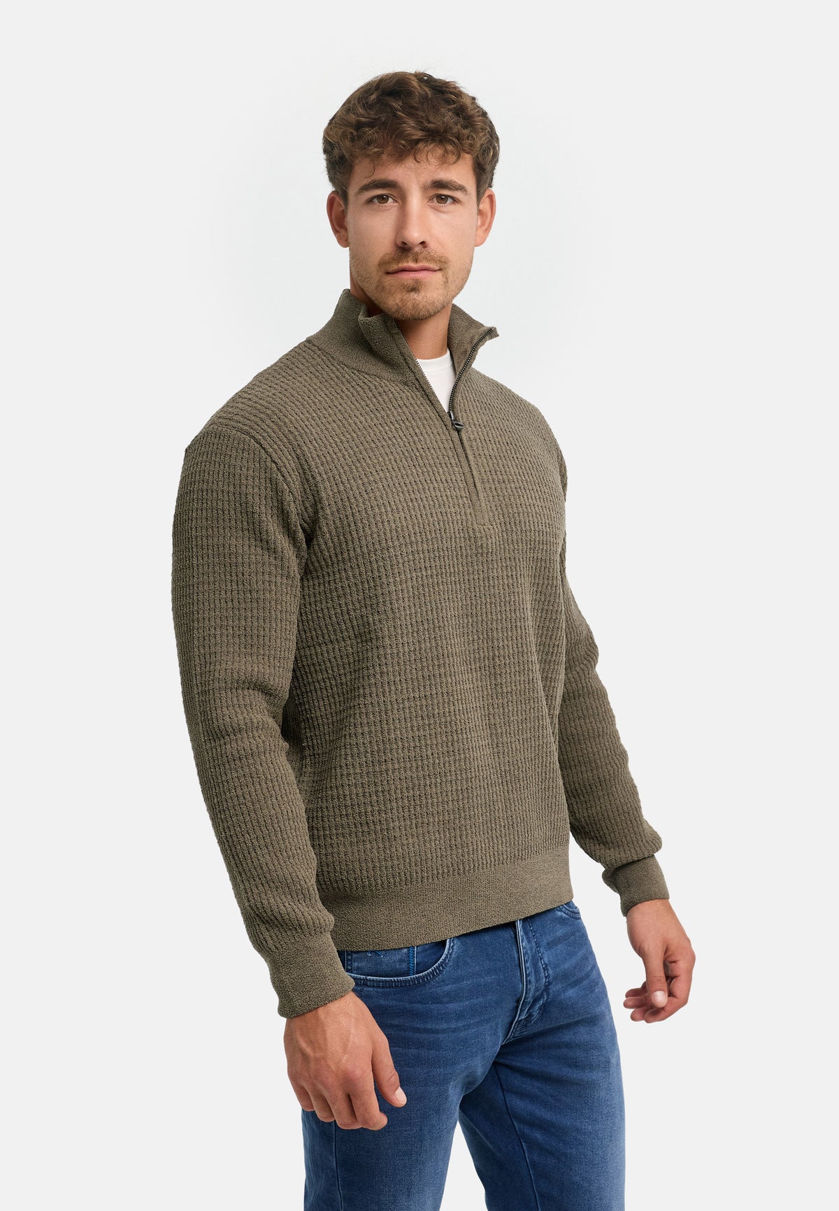 Strickpullover INNoris 1/2 Zip Produktbild