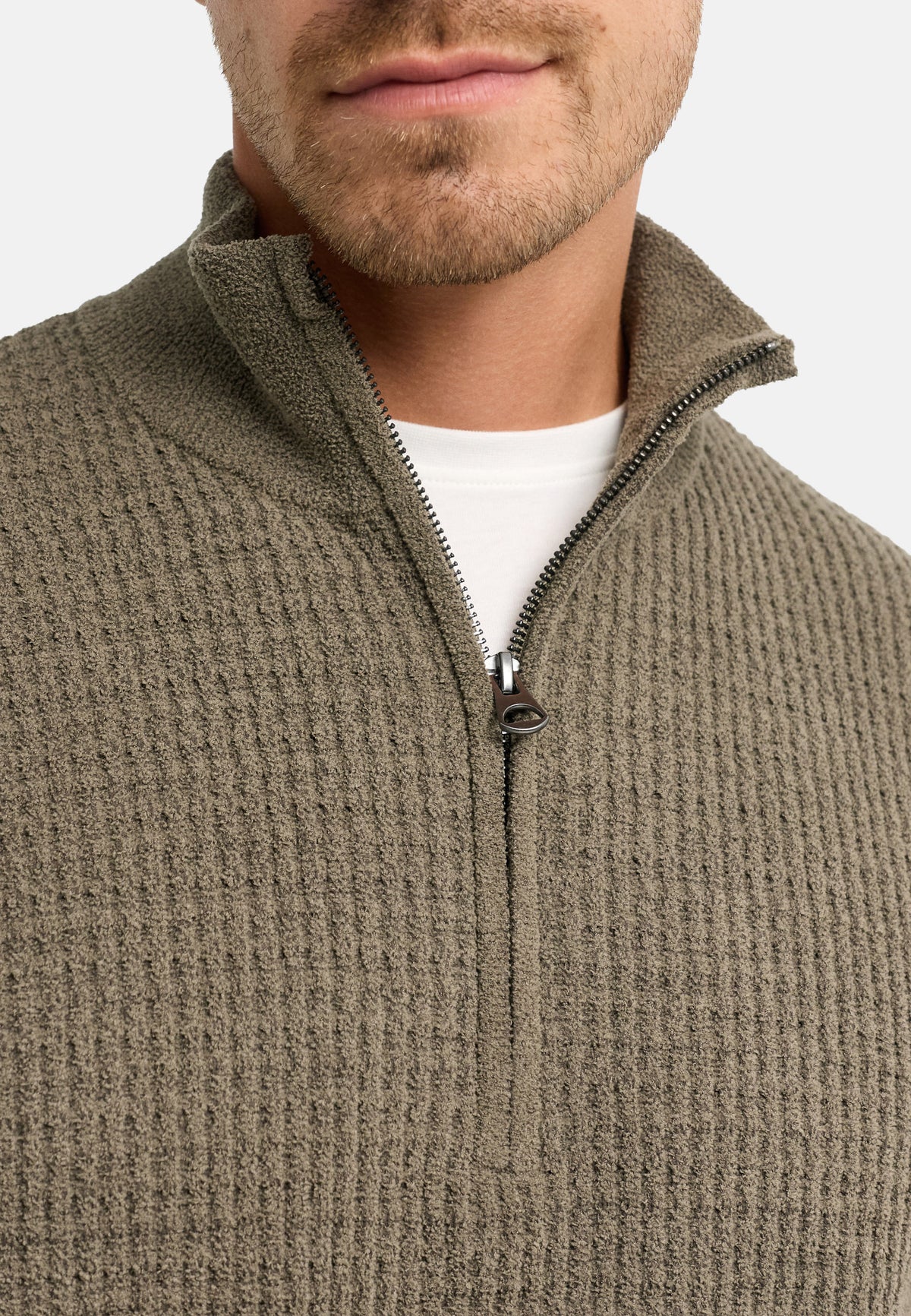 Strickpullover INNoris 1/2 Zip Produktbild