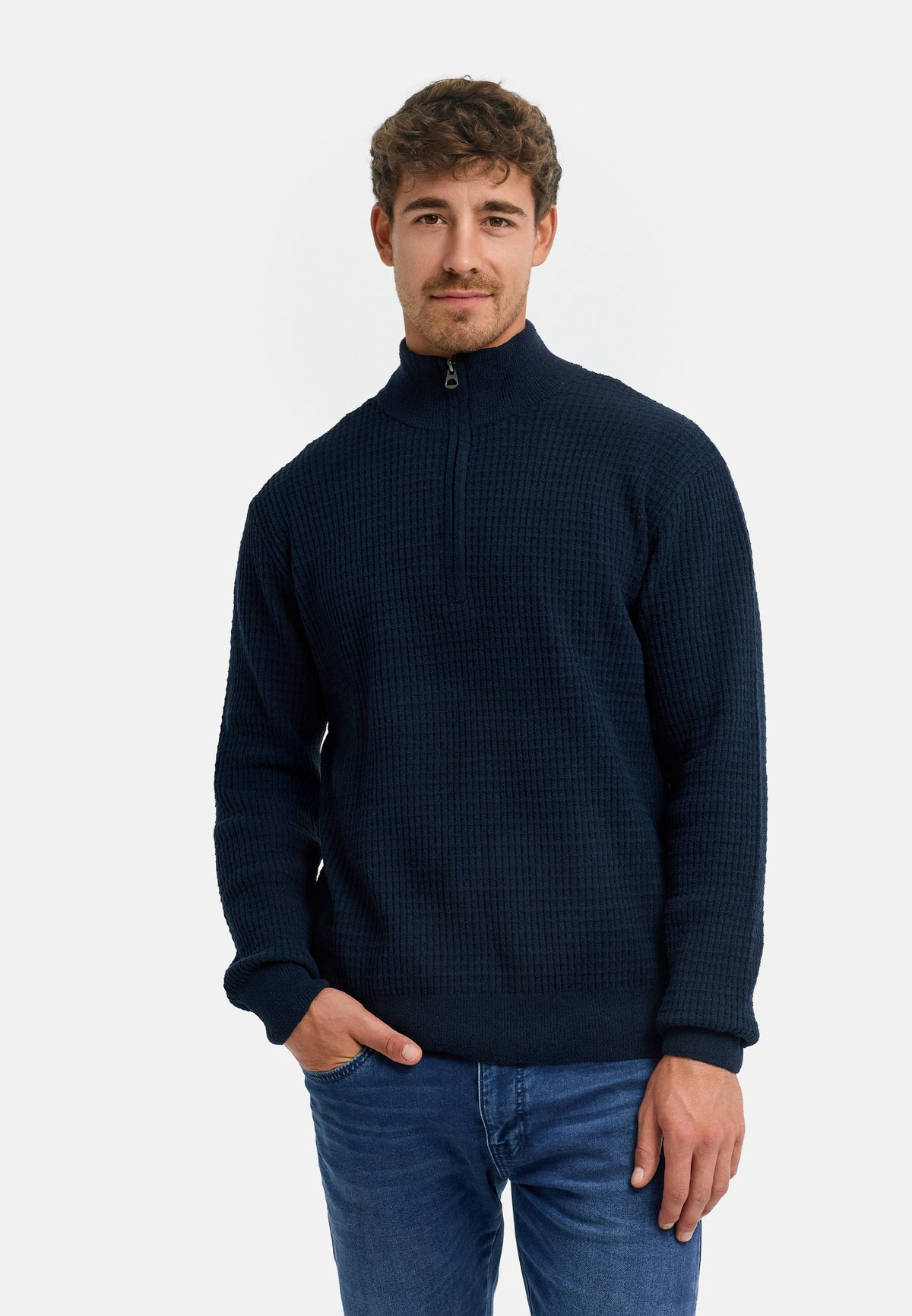 Strickpullover INNoris 1/2 Zip Produktbild