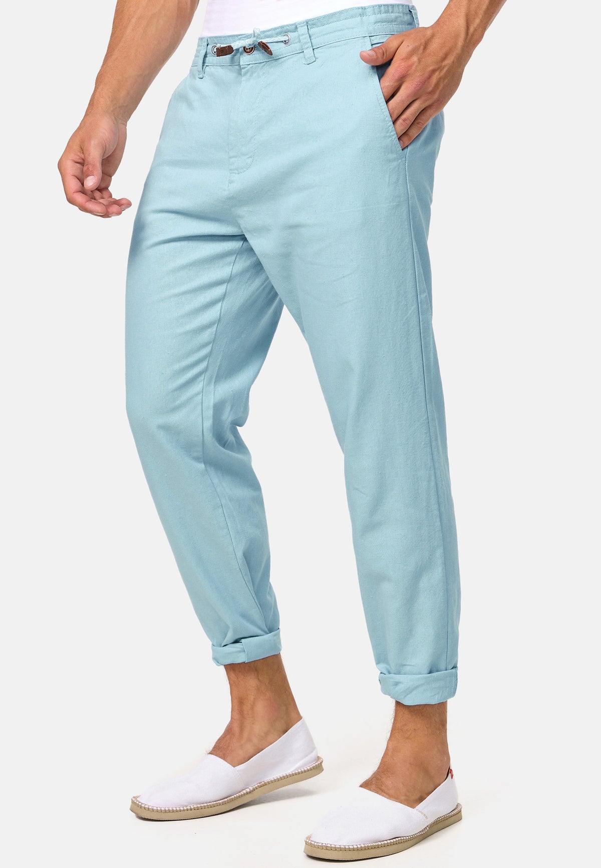 Pantalon en lin Veneto