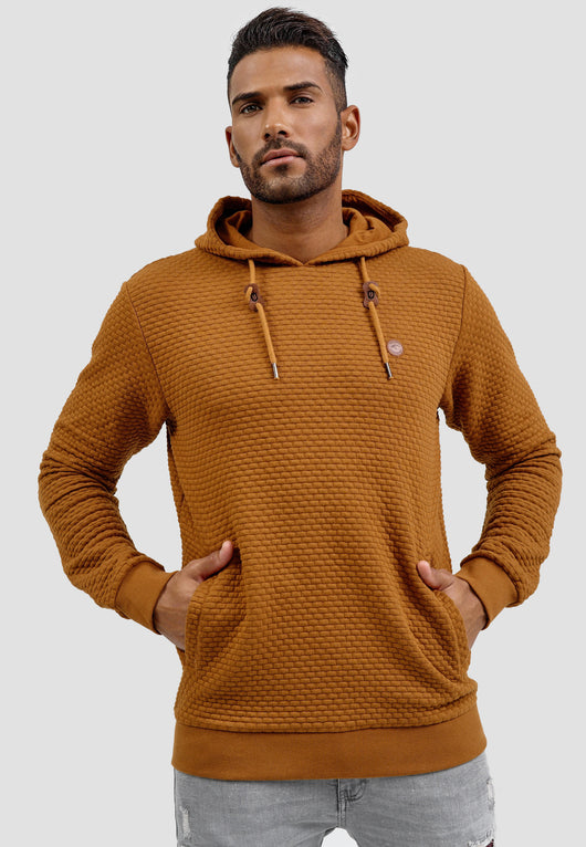 Indicode Men's York Hooded Sweatshirt