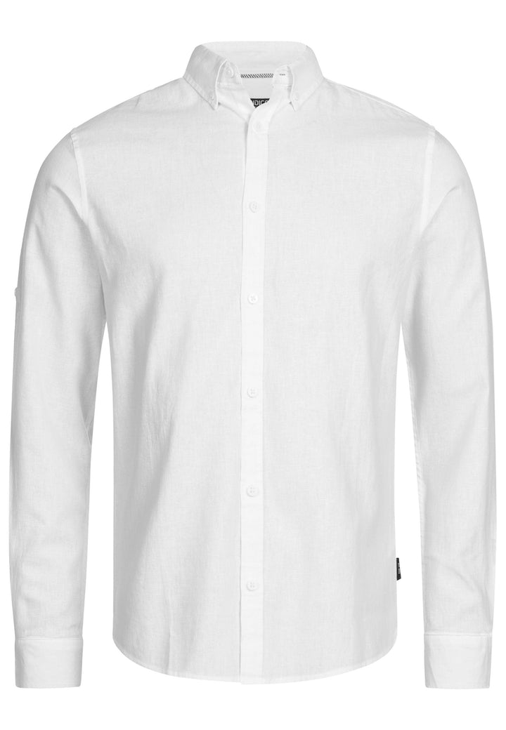 Indicode Herren Brayden Hemd gestreift mit Button-Down-Kragen - INDICODE