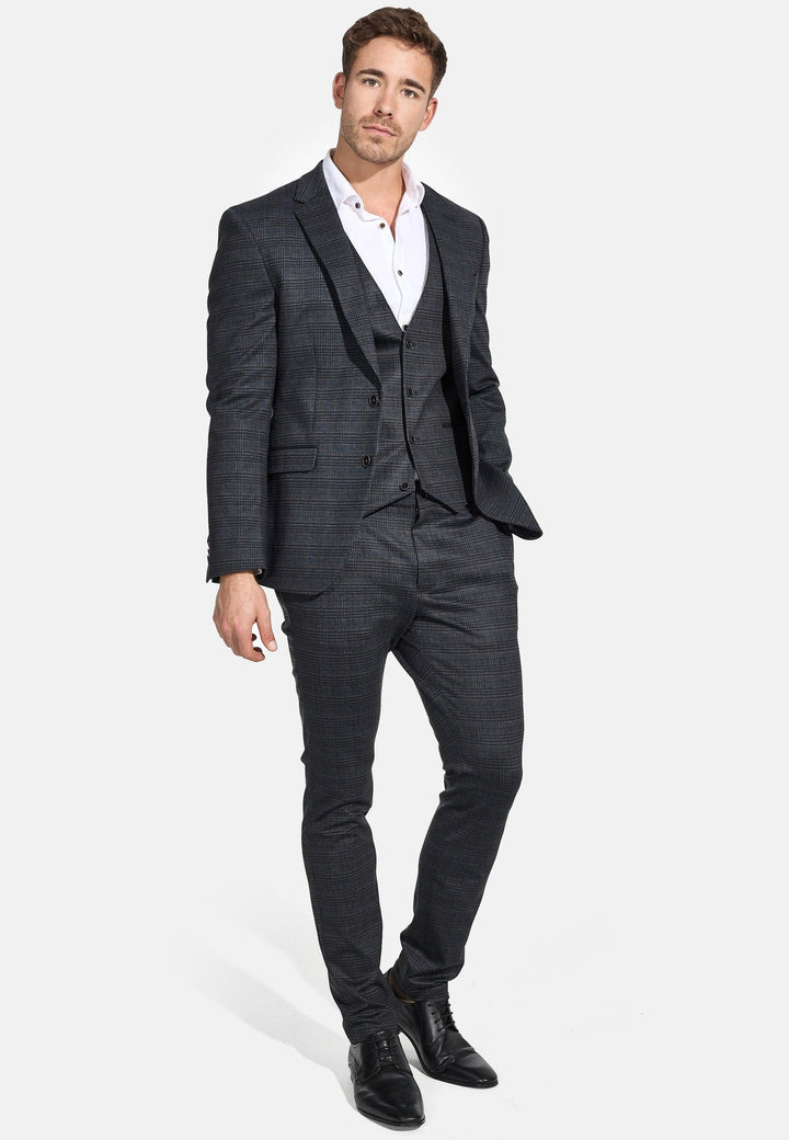 Jeff Herren Oscar Blazer mit Viskose & Elasthan Anteil - INDICODE