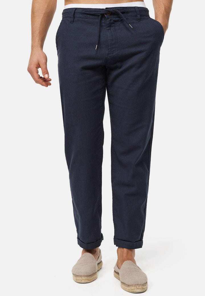 Indicode Herren INClio Stoffhose mit 4 Taschen aus 100% Baumwolle - INDICODE