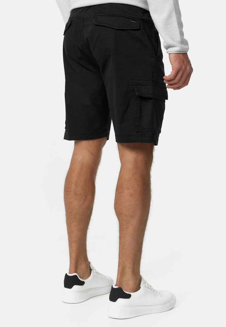 Indicode Herren Kinnaird Chino Cargo Shorts mit 6 Taschen aus 98% Baumwolle - INDICODE