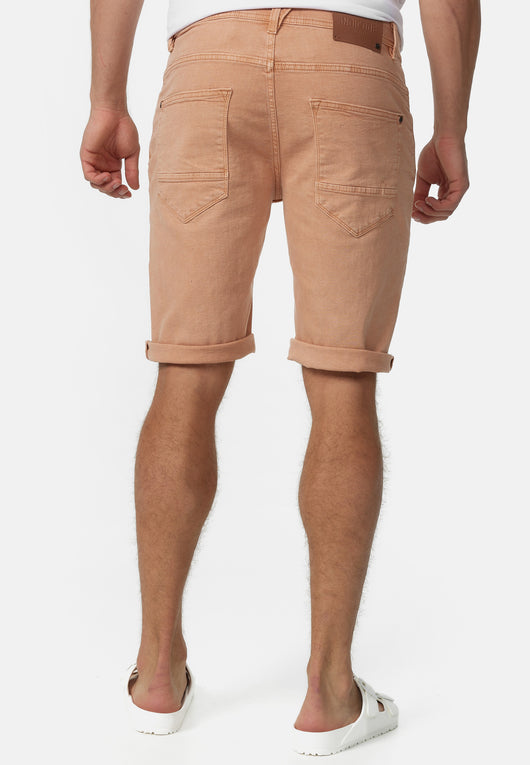 Indicode Men's Page Jeans Shorts with 5 pockets made of 98% cotton