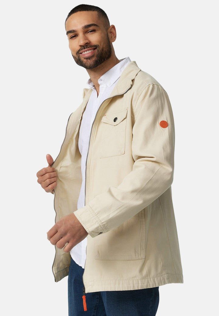 Indicode Herren Simeon Übergangsjacke aus Baumwolle - INDICODE