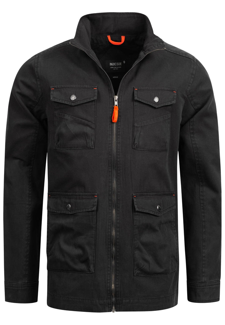 Indicode Herren Simeon Übergangsjacke aus Baumwolle - INDICODE