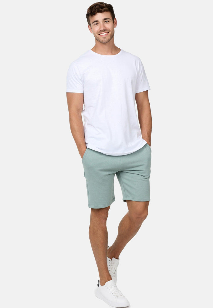 Indicode Herren Yates Sweatshorts mit Kordelzug und 3 Taschen - INDICODE