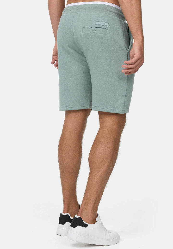 Indicode Herren Yates Sweatshorts mit Kordelzug und 3 Taschen - INDICODE