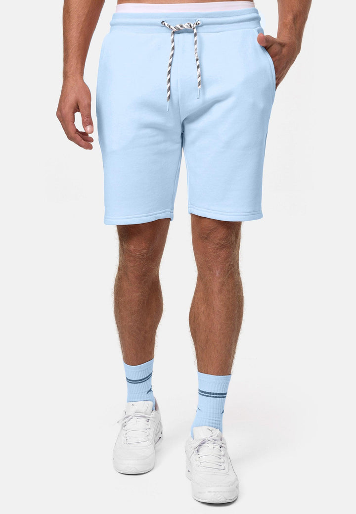 Indicode Herren Yates Sweatshorts mit Kordelzug und 3 Taschen - INDICODE