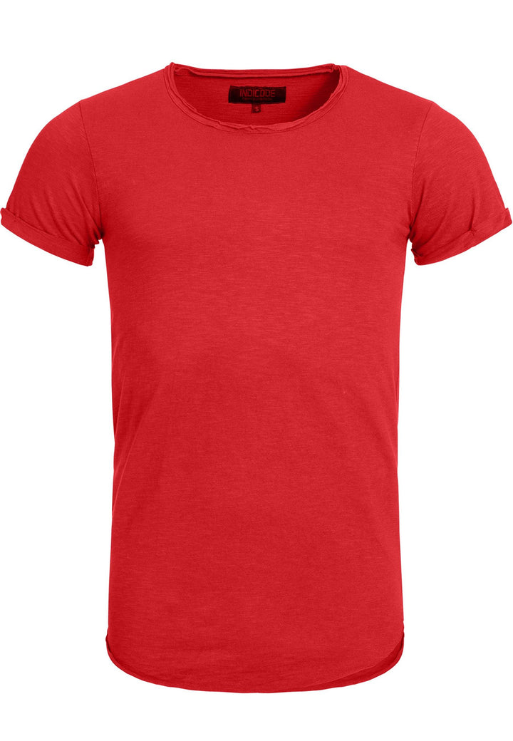 Indicode Herren Willbur Tee T-Shirt mit Rundhals-Ausschnitt aus 100% Baumwolle - INDICODE