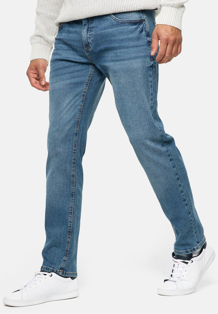 Indicode Herren INSantino Jeanshose aus 99% Baumwolle - INDICODE