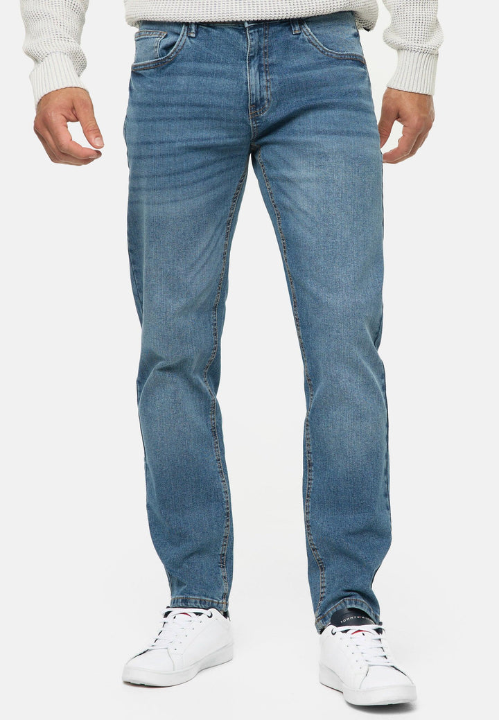 Indicode Herren INSantino Jeanshose aus 99% Baumwolle - INDICODE