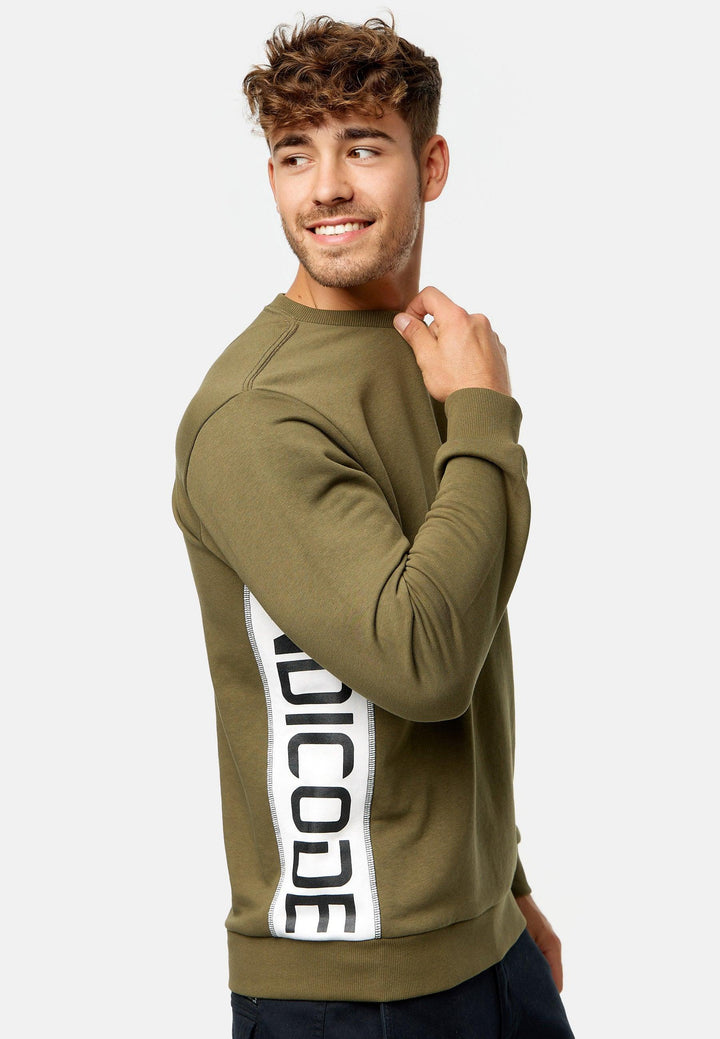 Indicode Herren INNilon Sweatshirt mit Rundhals - INDICODE