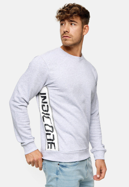 Indicode Herren INNilon Sweatshirt mit Rundhals - INDICODE