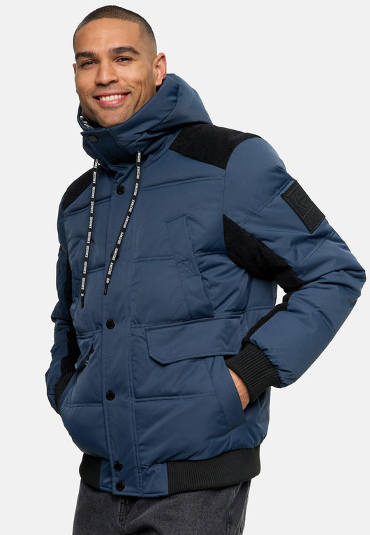 Indicode Herren INJakobe Winterjacke mit Kapuze