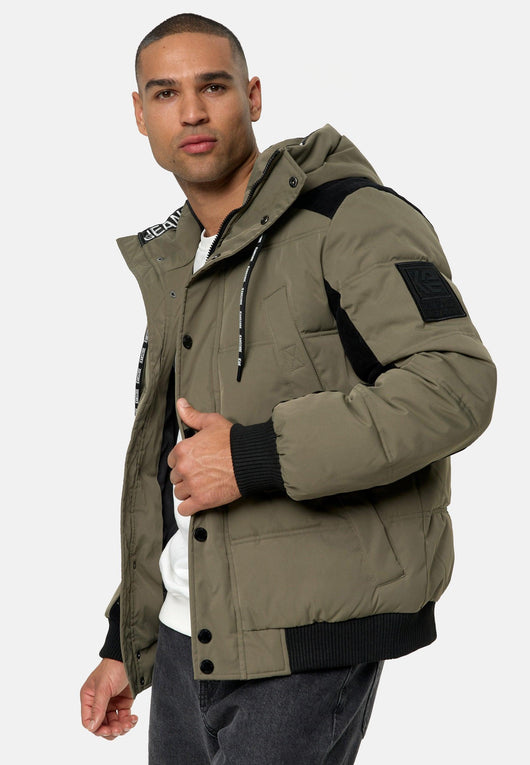 Indicode Herren INJakobe Winterjacke mit Kapuze