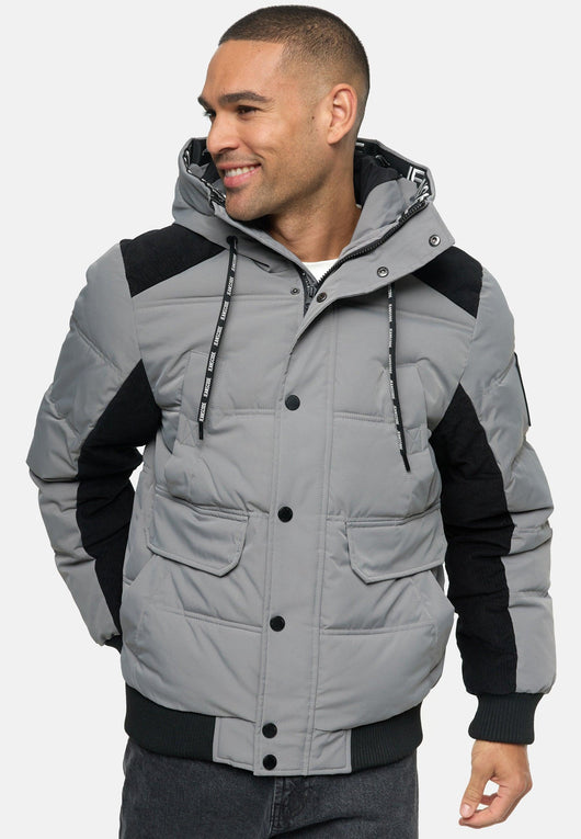 Indicode Herren INJakobe Winterjacke mit Kapuze