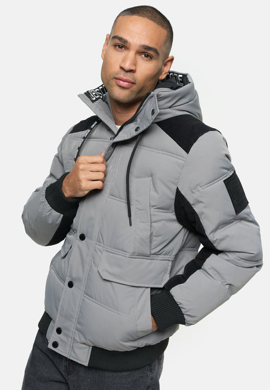 Indicode Herren INJakobe Winterjacke mit Kapuze