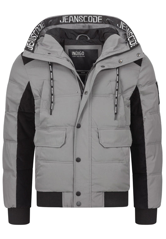 Indicode Herren INJakobe Winterjacke mit Kapuze