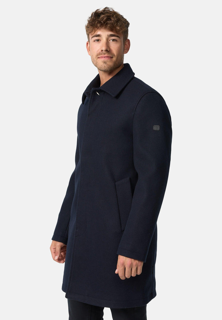 Indicode Herren INGrandrim Mantel mit Umschlagkragen - INDICODE