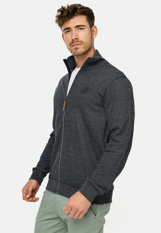 Indicode Herren INYanic Sweatjacke mit Stehkragen