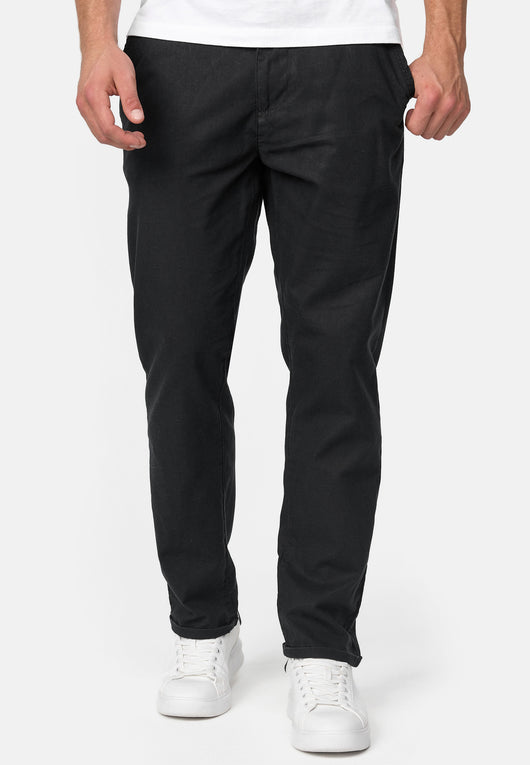 Indicode Men's Bryne Linen & Cotton 4 Pocket Trousers