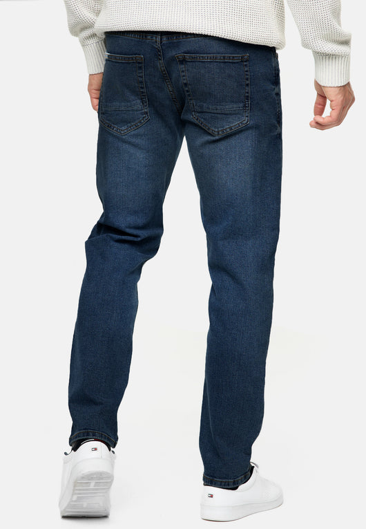 Indicode Herren INSantino Jeanshose aus 99% Baumwolle