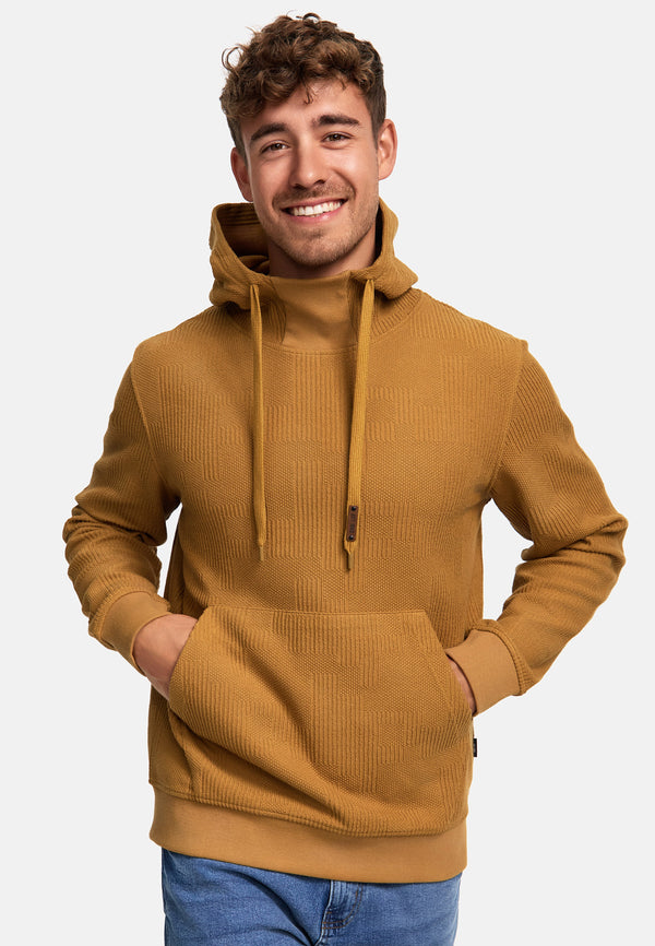 Indicode Herren INJody Sweatshirt mit Kapuze | Hoodie Kapuzenpullover für Männer