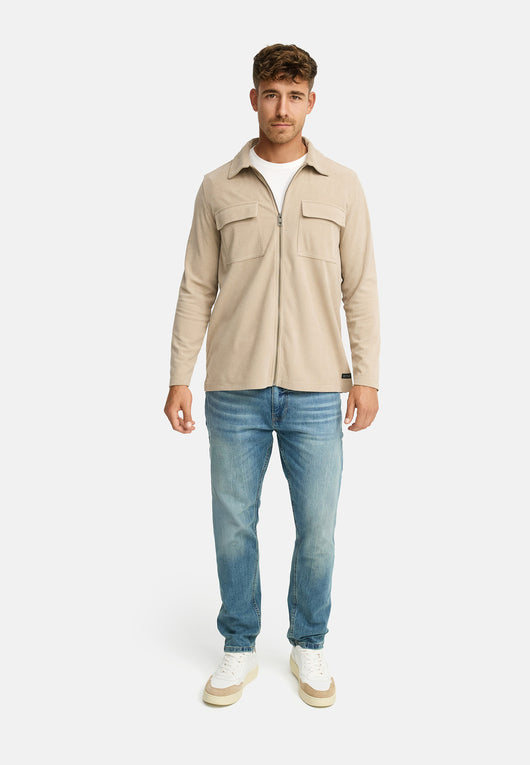 Hemd Langarm INNemoto Zip Shirt