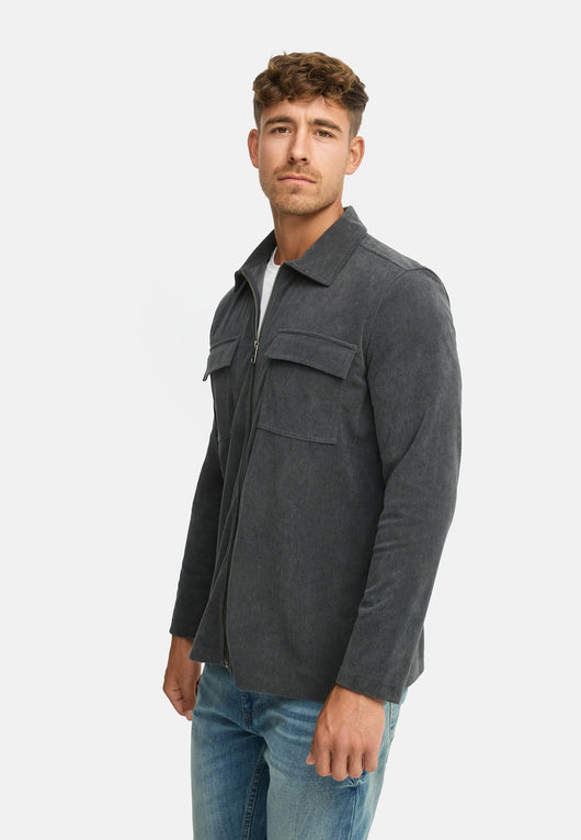 Hemd Langarm INNemoto Zip Shirt
