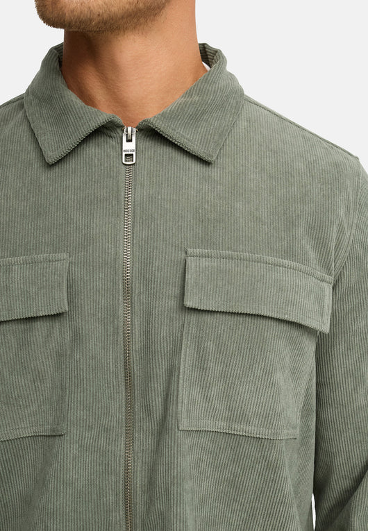 Hemd Langarm INNemoto Zip Shirt