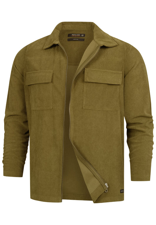 Hemd Langarm INNemoto Zip Shirt