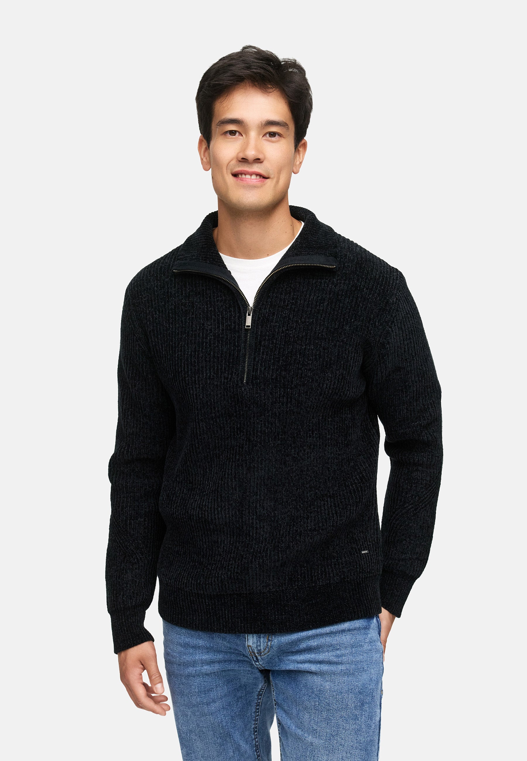 Strickpullover INHunch Half Zip Produktbild