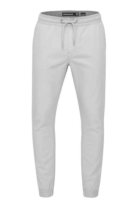 Indicode men's Fields trousers with 4 pockets made of 98% cotton