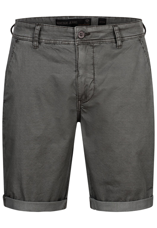 Indicode men's Estrada chino shorts with 4 pockets and belt, made of 98% cotton