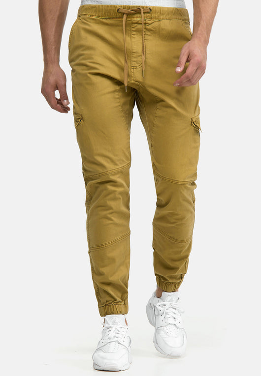 Indicode Men's Levy Cotton 6 Pocket Cargo Trousers
