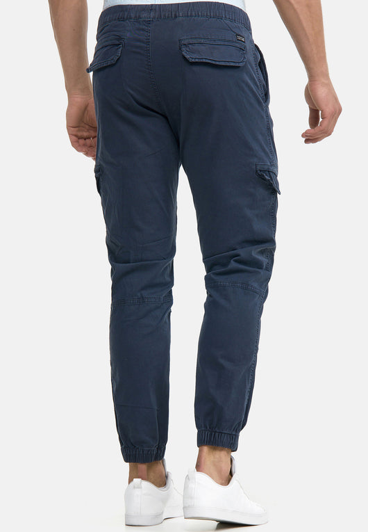 Indicode Men's Levy Cotton 6 Pocket Cargo Trousers