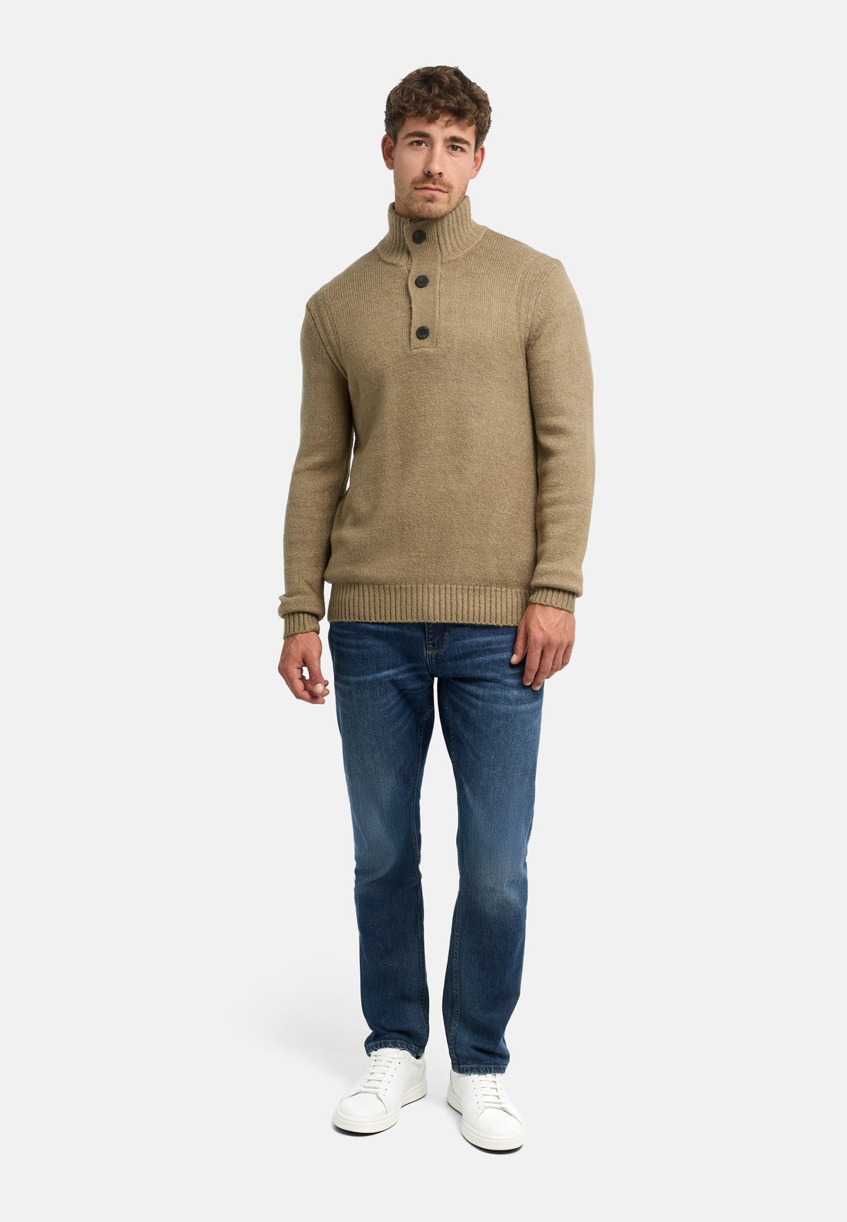 Strickpullover INVest Half placket Produktbild