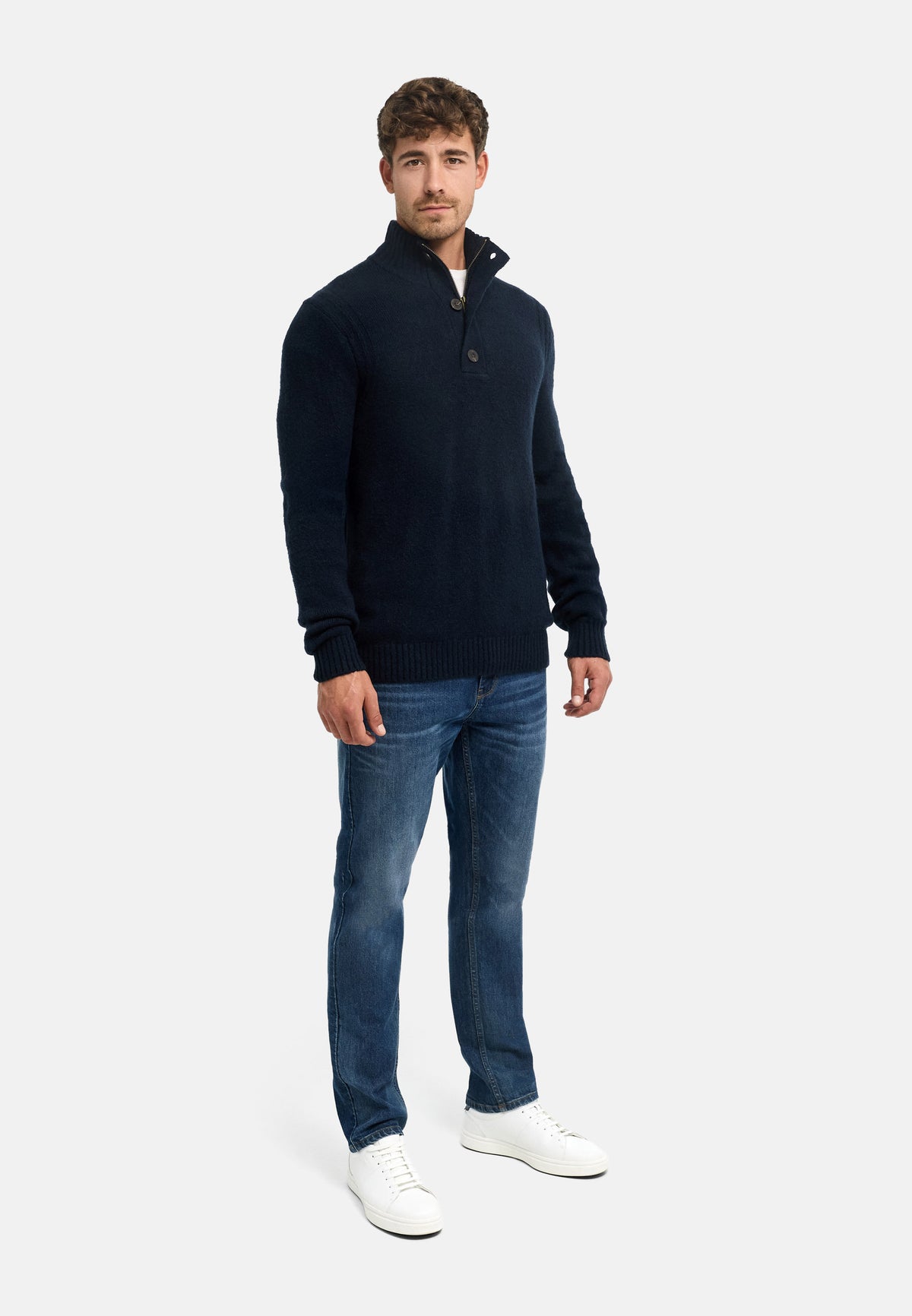 Strickpullover INVest Half placket Produktbild