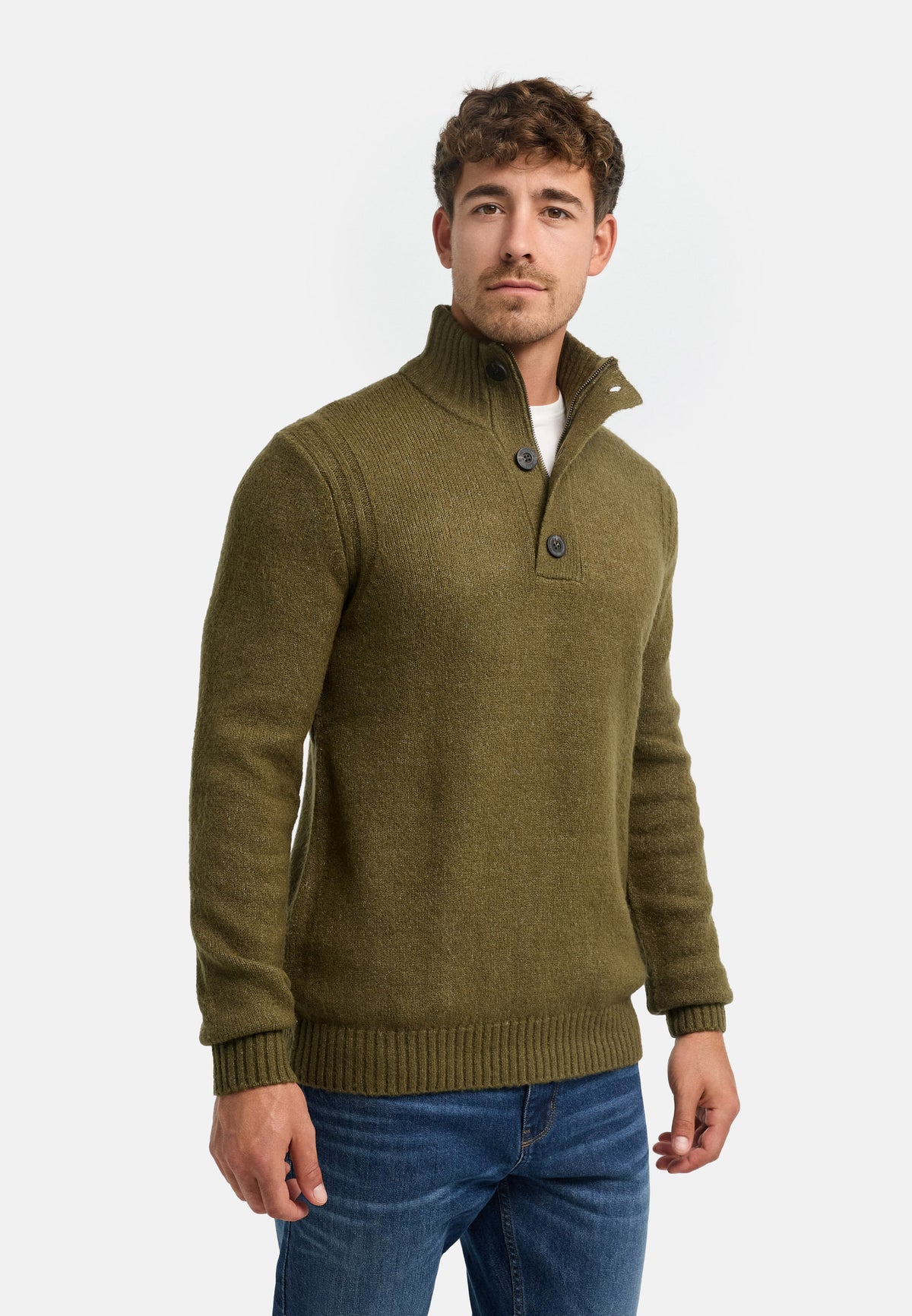 Strickpullover INVest Half placket Produktbild