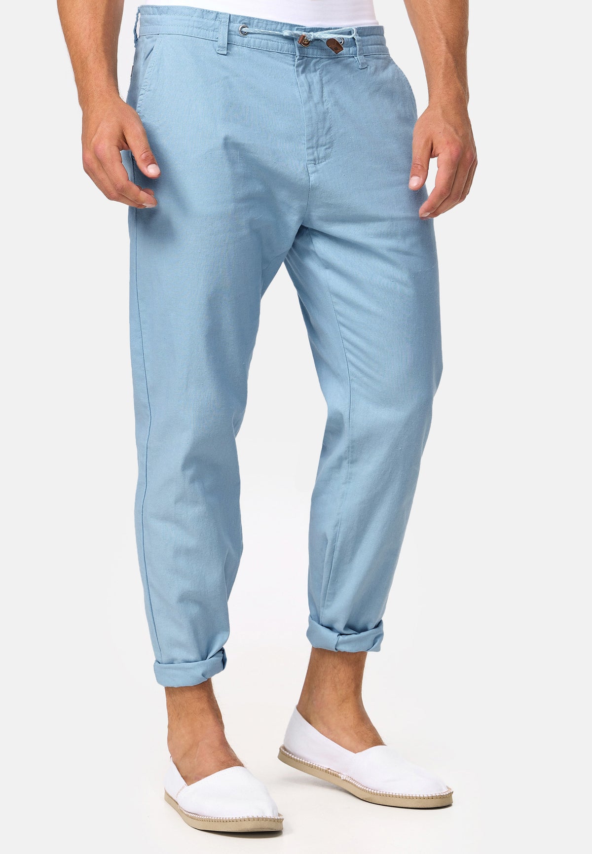 Pantalon en lin Veneto