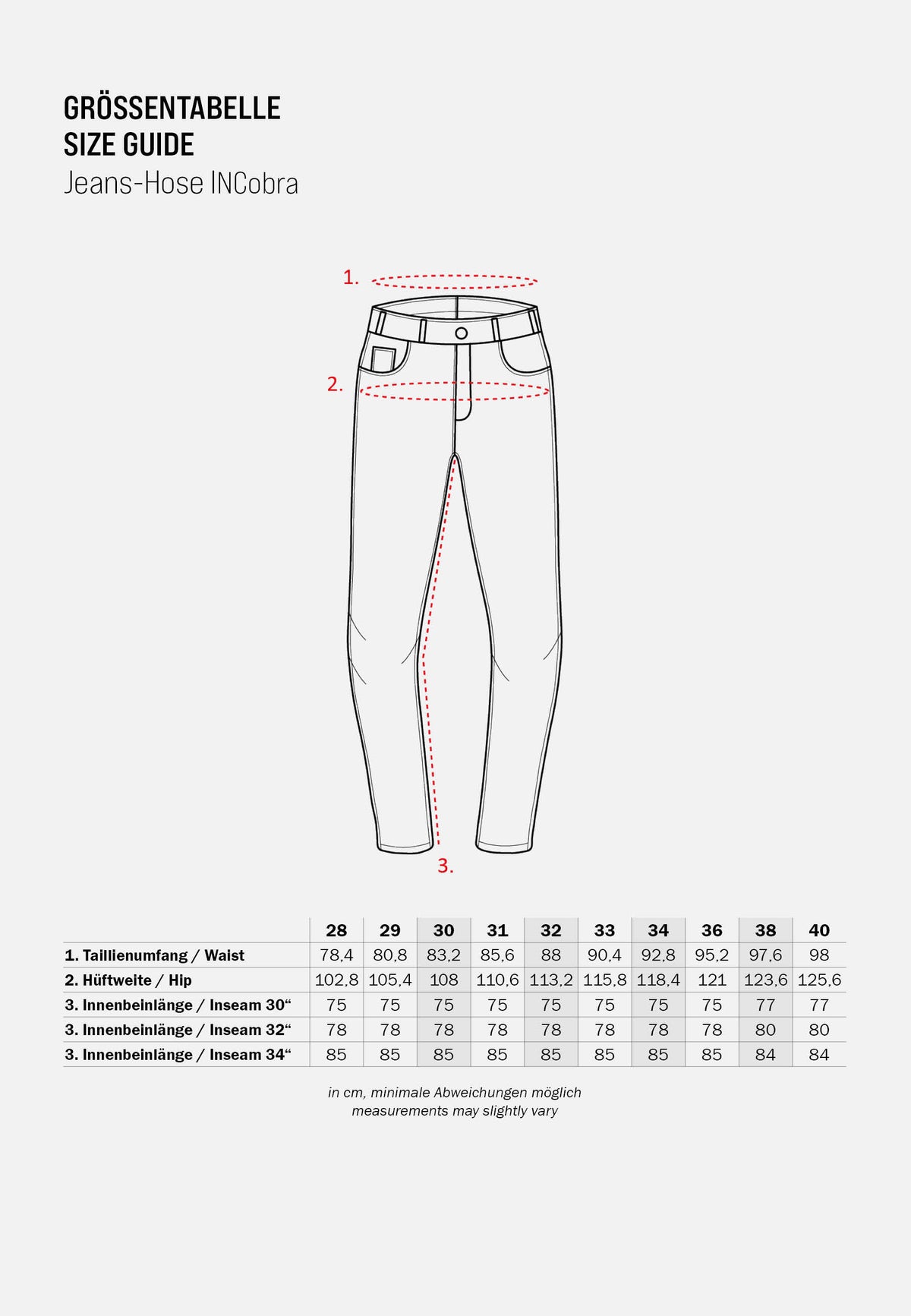 Jeanshose INCobra