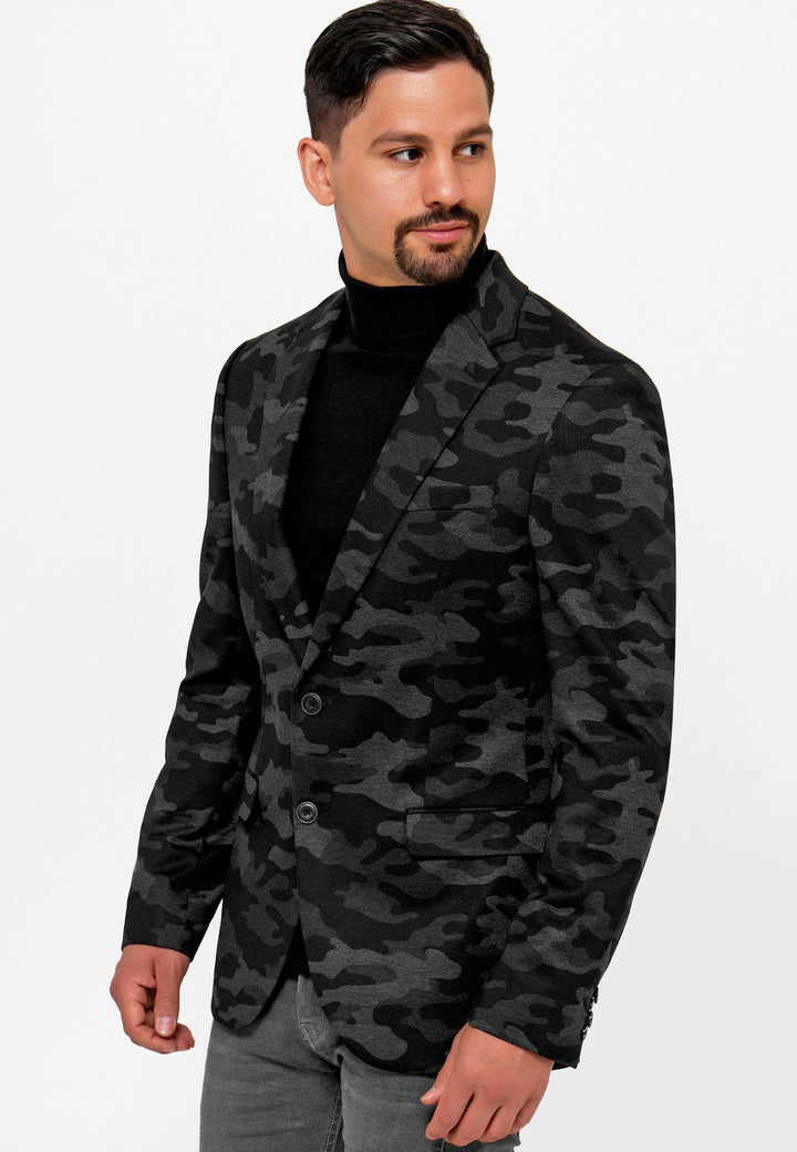 Jeff Herren Oscar Blazer mit Viskose & Elasthan Anteil - INDICODE